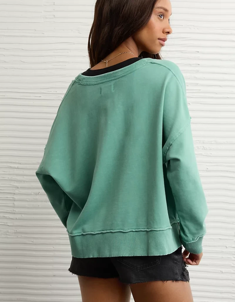 AE Big Hug V-Neck Sweatshirt