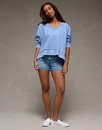 AE Big Hug V-Neck Sweatshirt