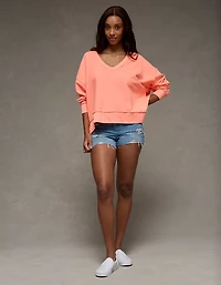 AE Big Hug V-Neck Sweatshirt