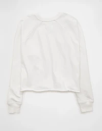 AE Cropped Cutoff Sweatshirt