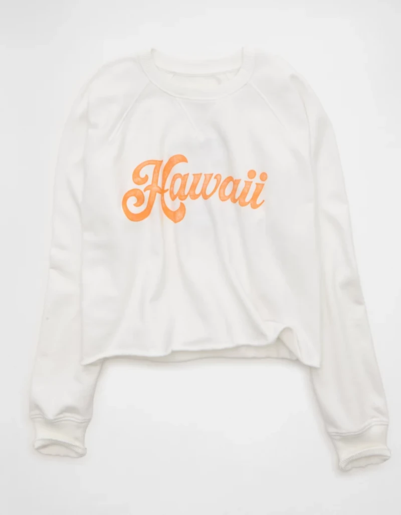 AE Cropped Cutoff Sweatshirt