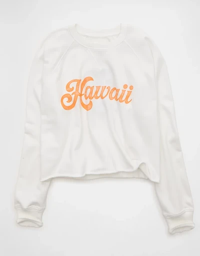 Chandail en molleton court AE