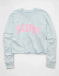 AE Cropped Cutoff Sweatshirt