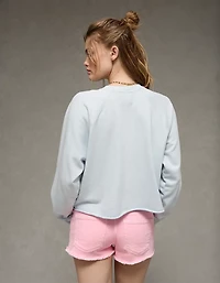 AE Cropped Cutoff Sweatshirt