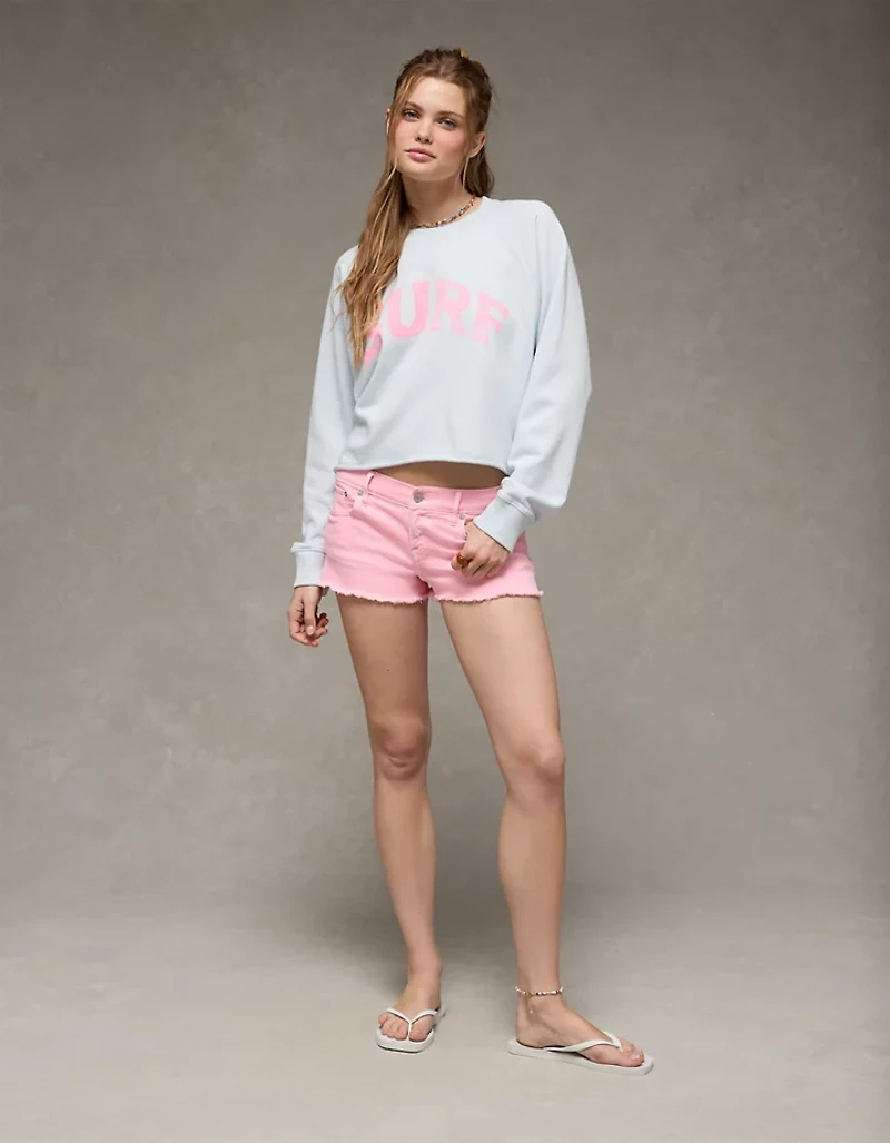 AE Cropped Cutoff Sweatshirt