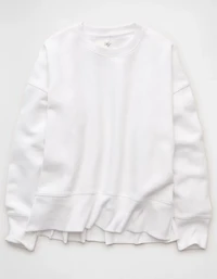 Chandail en molleton surdimensionné Luxe de tous les jours AE