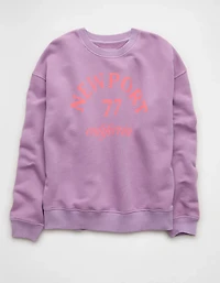 AE Graphic Crew Neck Sweatshirt