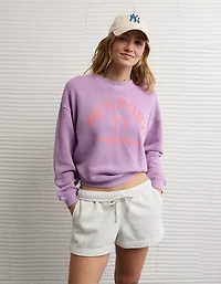 AE Graphic Crew Neck Sweatshirt