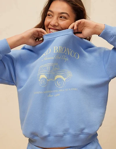 AE Graphic Crew Neck Sweatshirt