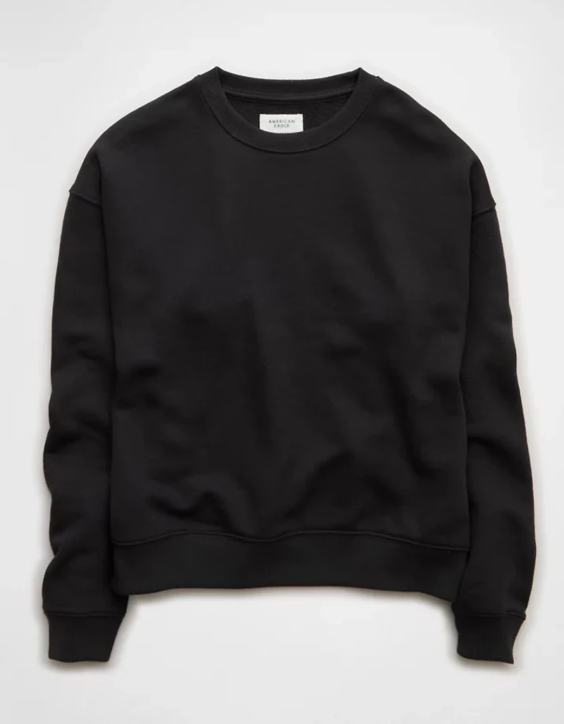 AE Relaxed Crew Neck Sweatshirt