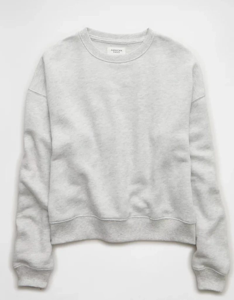 AE Relaxed Crew Neck Sweatshirt