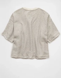 AE Boxy Short-Sleeve Sweatshirt