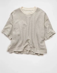 AE Boxy Short-Sleeve Sweatshirt