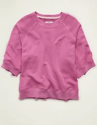 AE Campus Short-Sleeve Sweatshirt