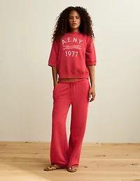 AE Campus Short-Sleeve Sweatshirt