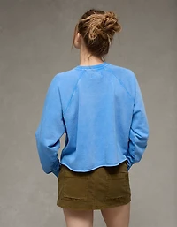 AE Cropped Cutoff Sweatshirt