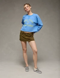 AE Cropped Cutoff Sweatshirt