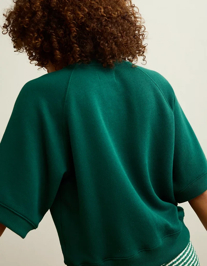 AE Campus Short-Sleeve Sweatshirt