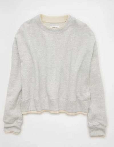 AE Twice As Nice Crew Neck Sweatshirt