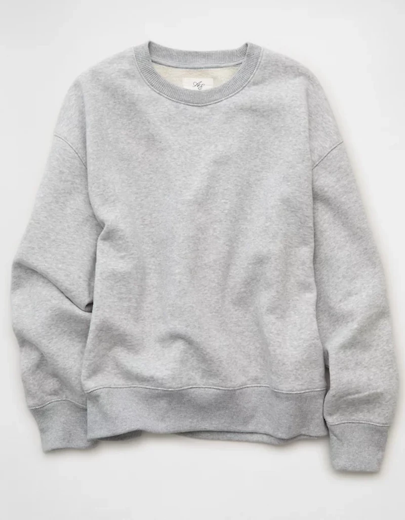 AE Everyday Luxe Crew Neck Sweatshirt