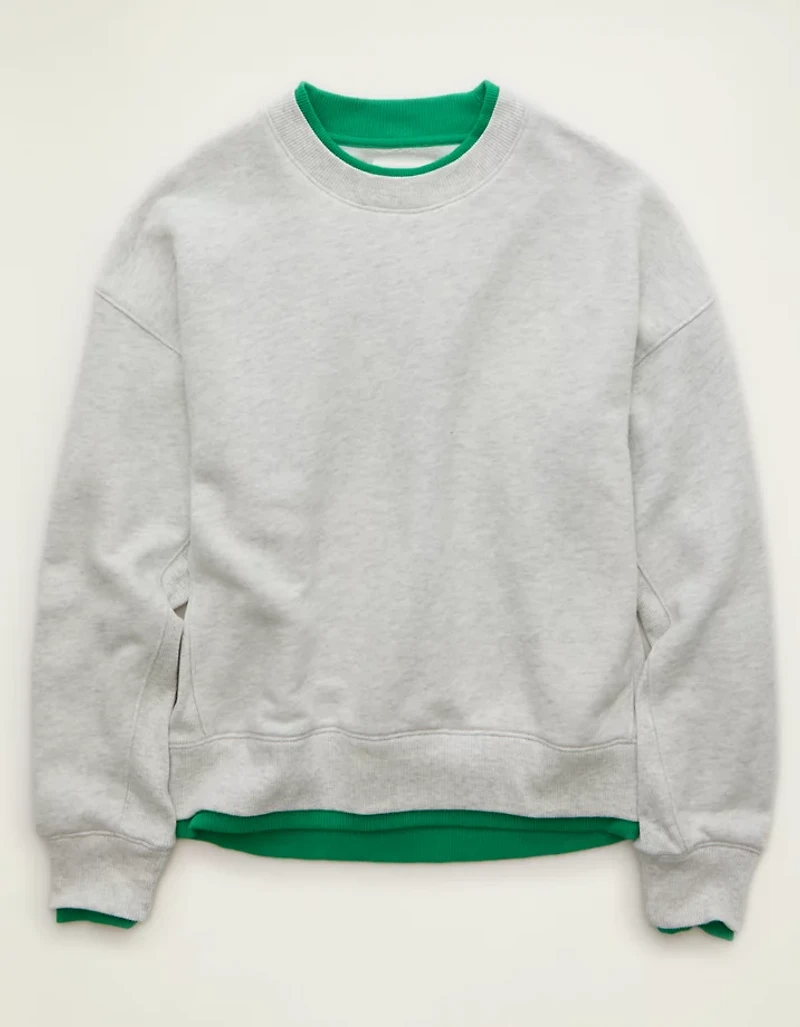 AE Twice As Nice Crew Neck Sweatshirt