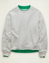 AE Twice As Nice Crew Neck Sweatshirt