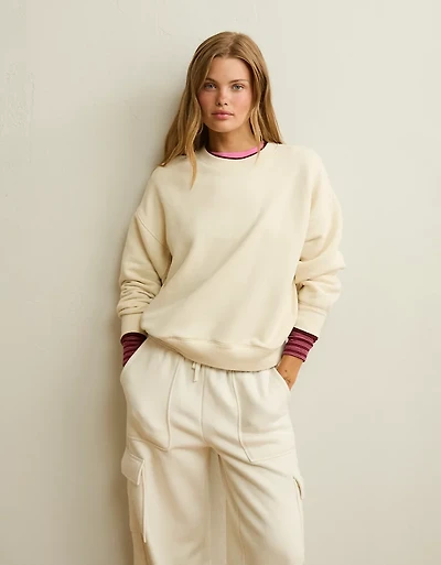 AE Twice As Nice Crew Neck Sweatshirt