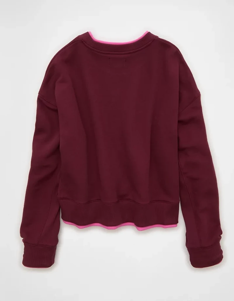 AE Twice As Nice Crew Neck Sweatshirt