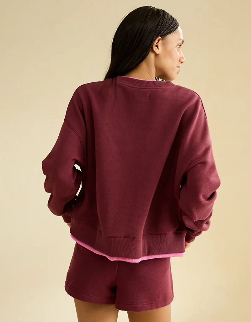 AE Twice As Nice Crew Neck Sweatshirt
