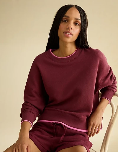 AE Twice As Nice Crew Neck Sweatshirt