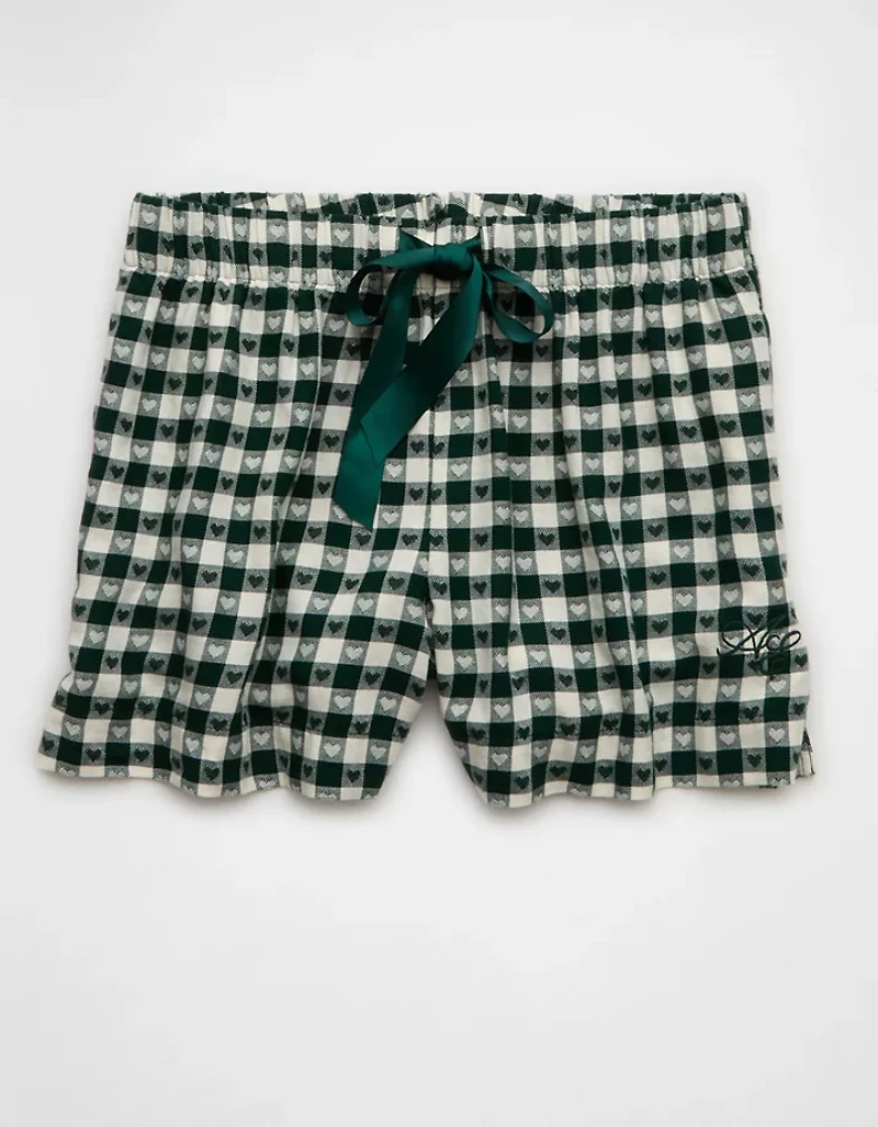 AE Flannel Boxer Sleep Shorts