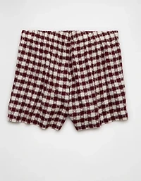 AE Flannel Boxer Sleep Shorts