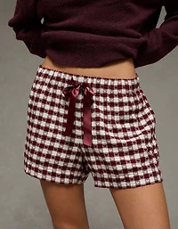 AE Flannel Boxer Sleep Shorts