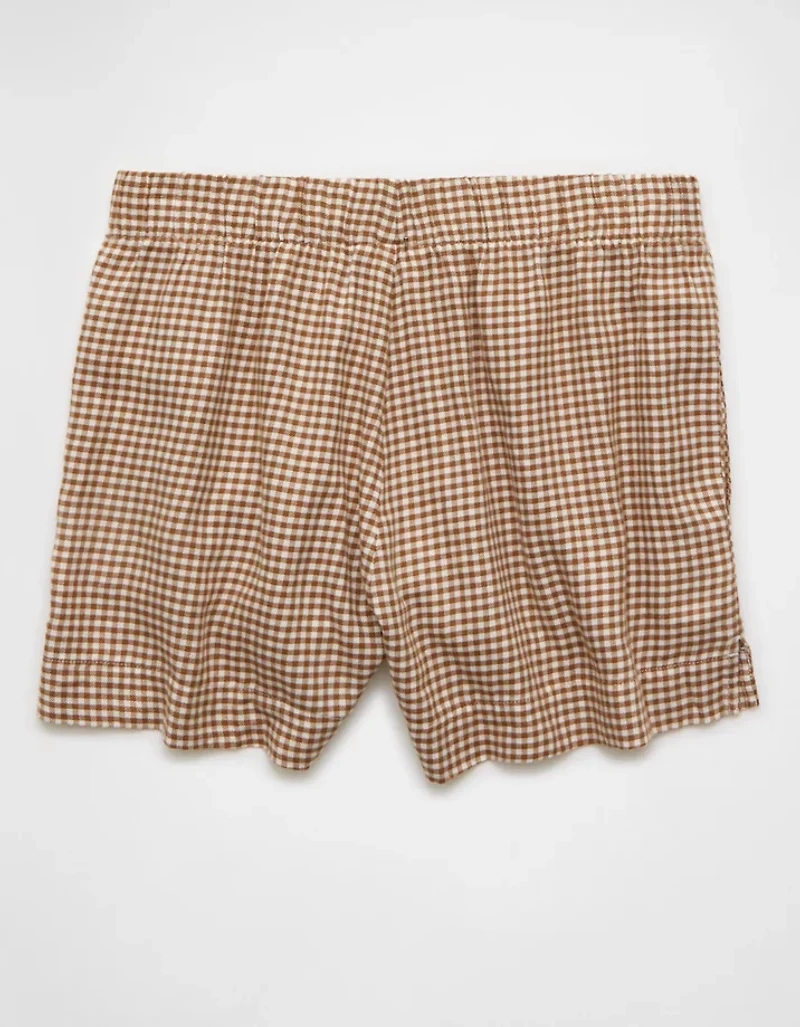 AE Flannel Boxer Sleep Short