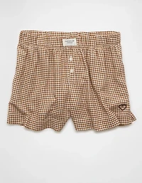 AE Flannel Boxer Sleep Short