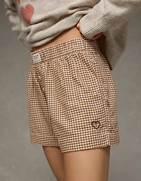 AE Flannel Boxer Sleep Short
