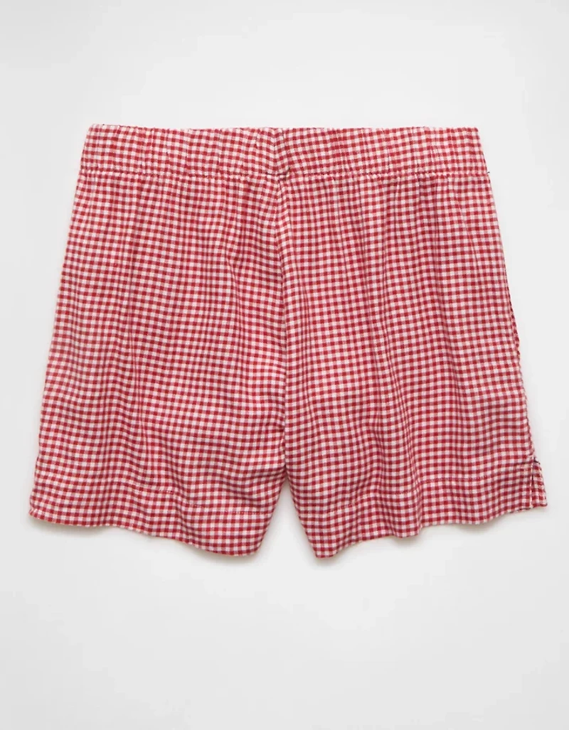 AE Flannel Boxer Sleep Short