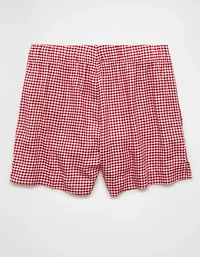 AE Flannel Boxer Sleep Short