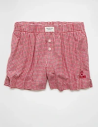 AE Flannel Boxer Sleep Short