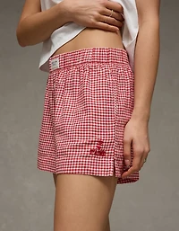 AE Flannel Boxer Sleep Short