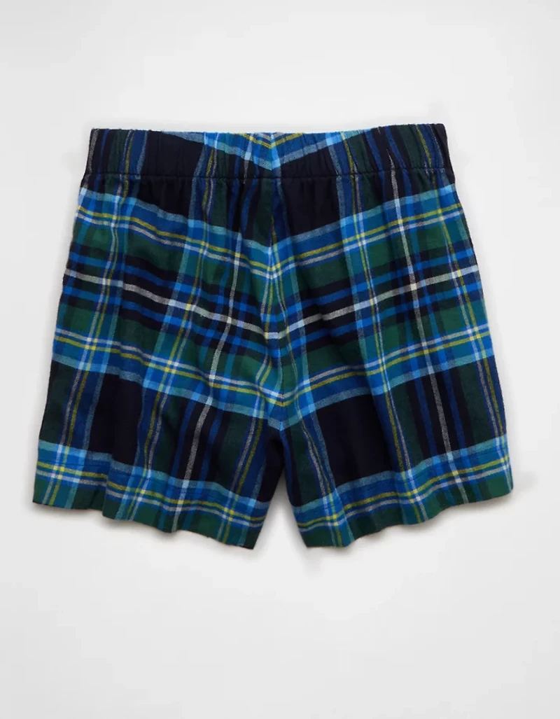 Short boxeur de nuit en flanelle AE