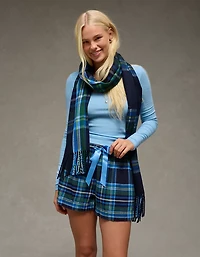 Short boxeur de nuit en flanelle AE