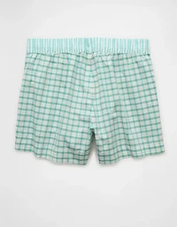 AE Plaid Boxer Sleep Short