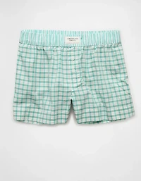 AE Plaid Boxer Sleep Short