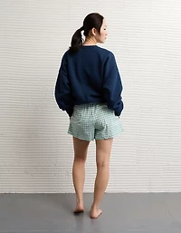 AE Plaid Boxer Sleep Short