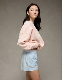 AE Plaid Boxer Sleep Short