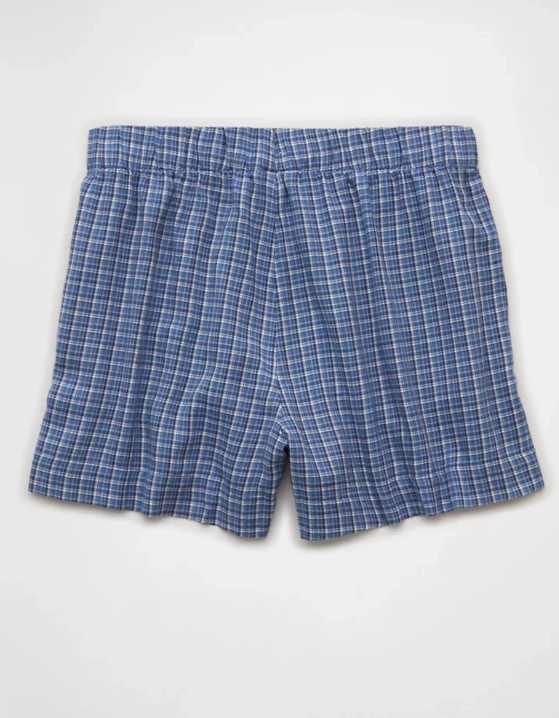 AE Flannel Boxer Sleep Shorts