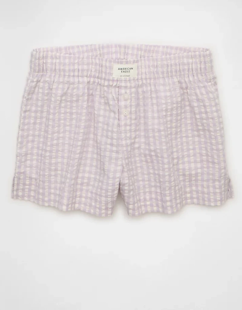 AE Seersucker PJ Shorts