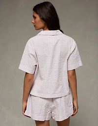AE Seersucker PJ Shorts
