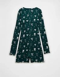 AE Luxe Plush Long Sleeve Romper